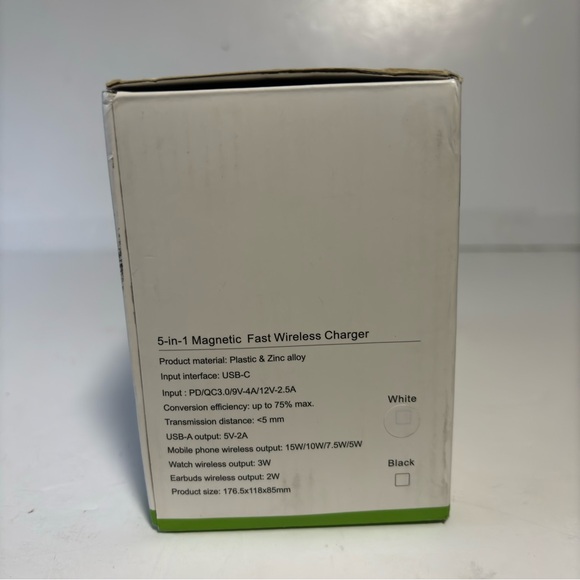 Waystar 3 in 1 magnetic charging station iPhone watch AirPods open box pre-owned - Picture 7 of 11